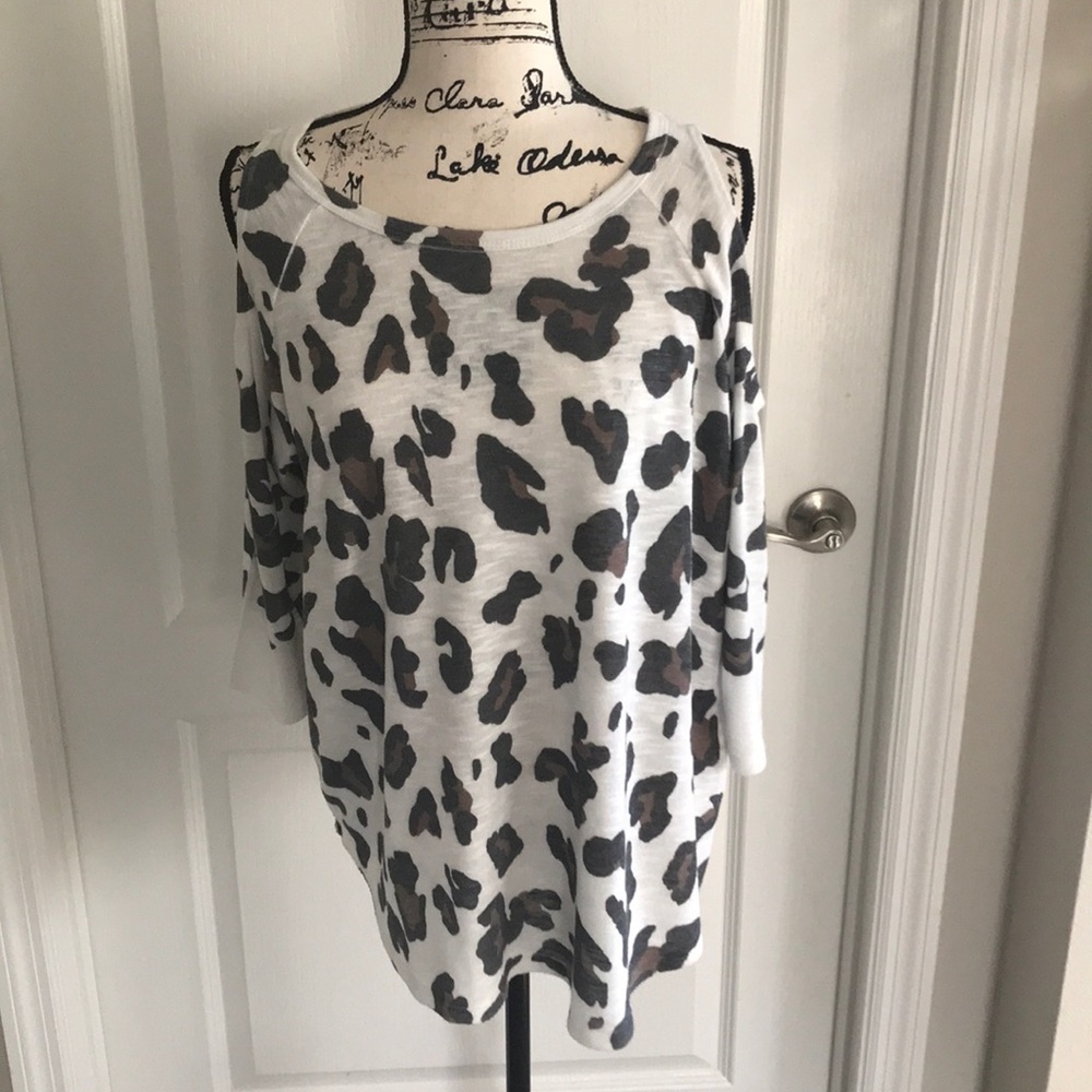 Phil Love Animal Print Top.